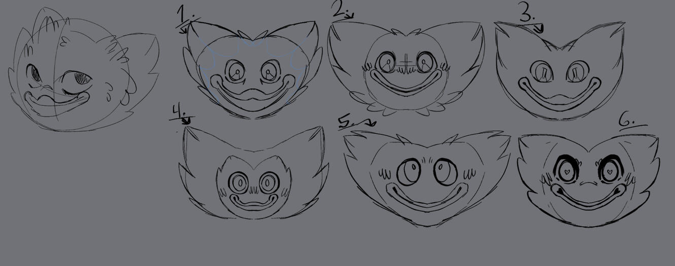 Huggy face concepts