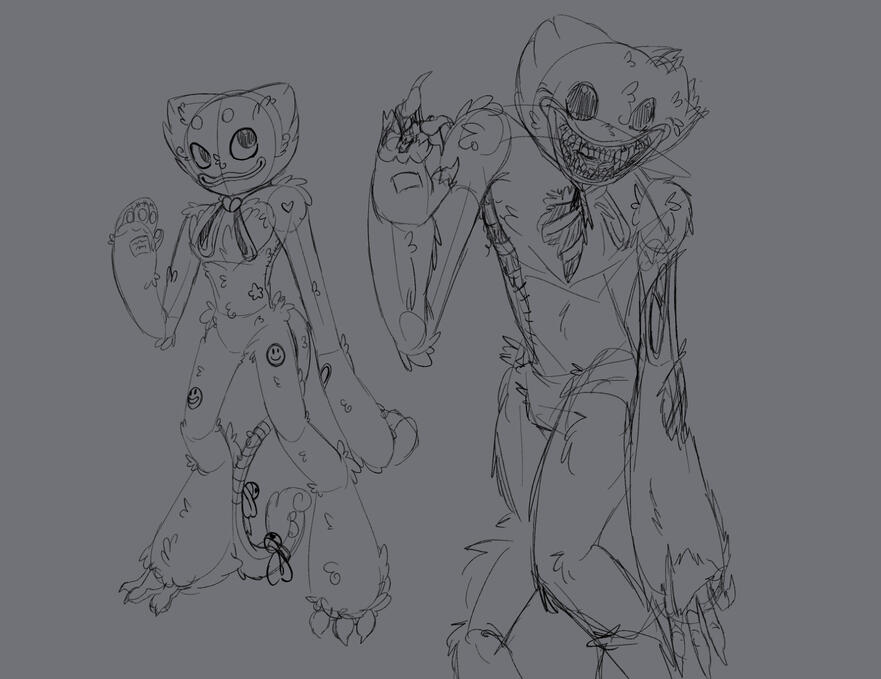 Huggy concept art