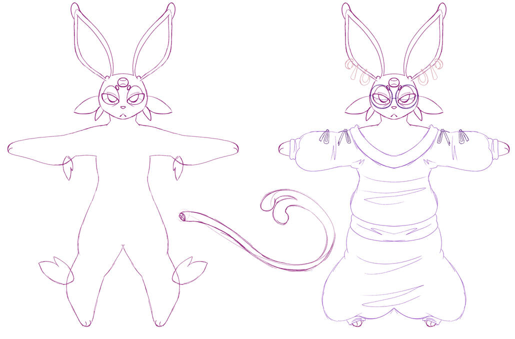 Espeon model concept
