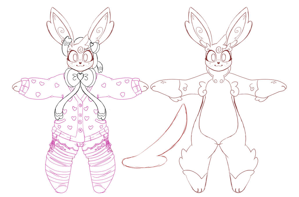 Sylveon model concept